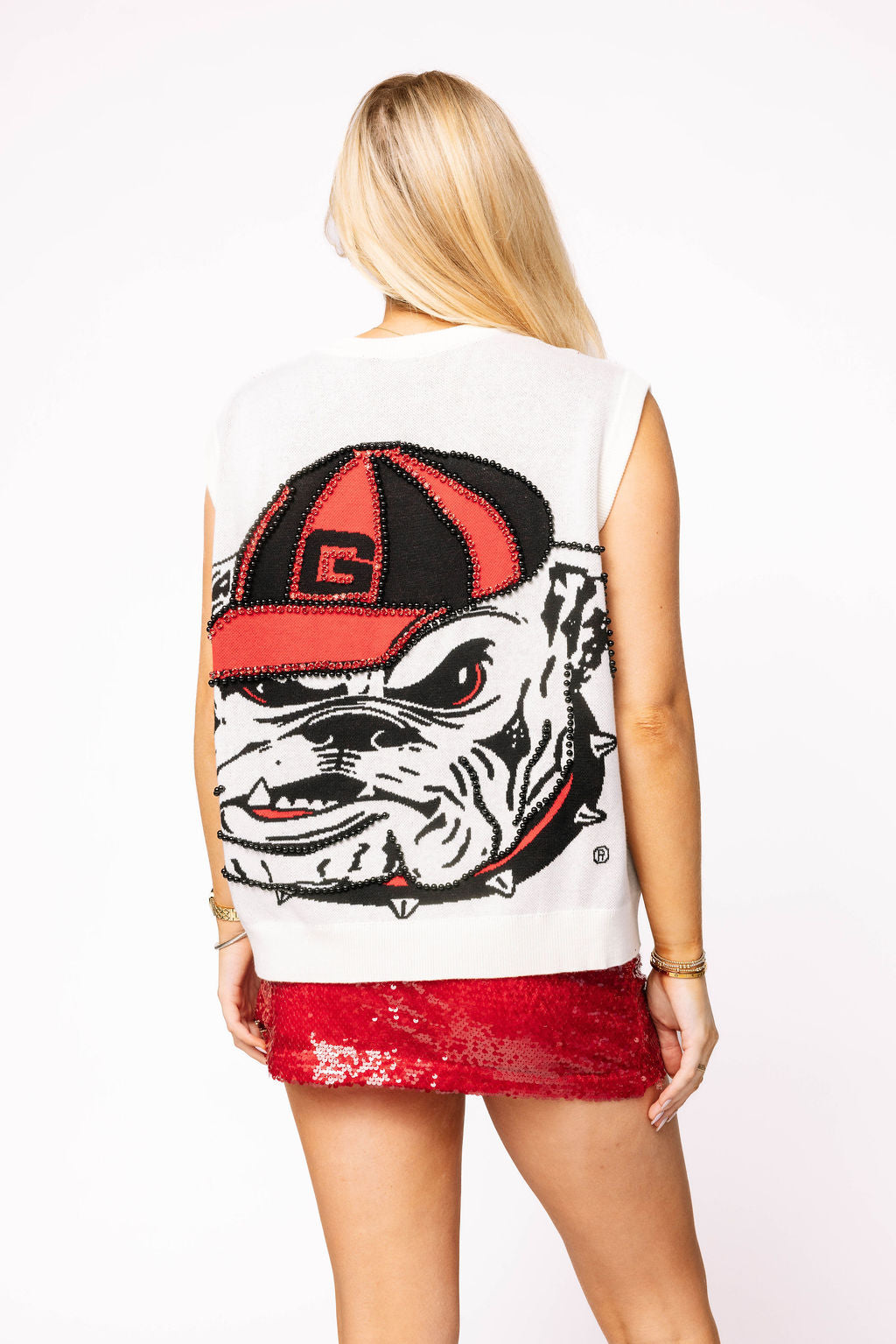 Licensed Georiga Oversized Mascot Vest