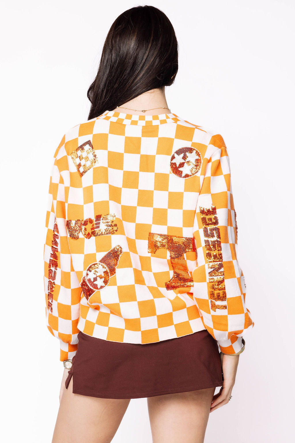 Licensed Tennessee Checkered Team Icons Cardigan