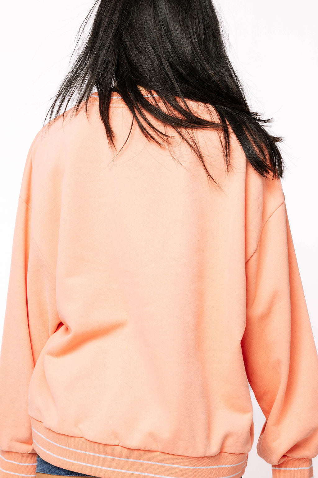 Peach Doodle Sweatshirt