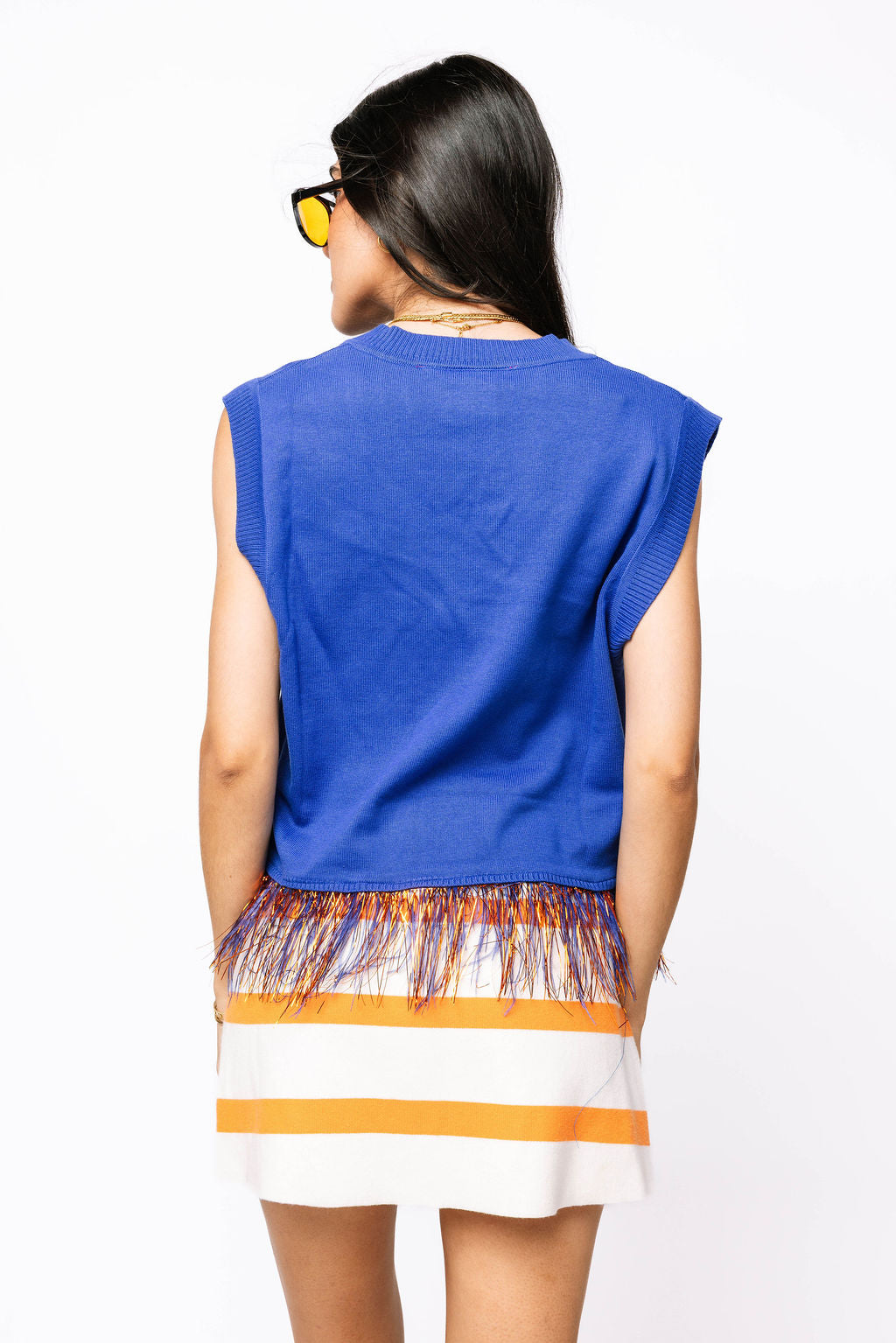 Licensed 'Florida Gators' Feather Bottom Tank Sweater