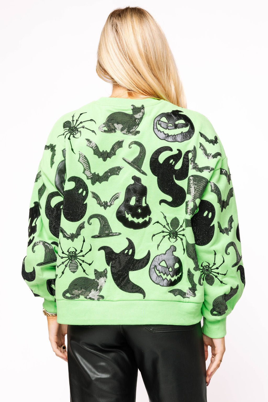 Green & Black Halloween Icon Sweatshirt