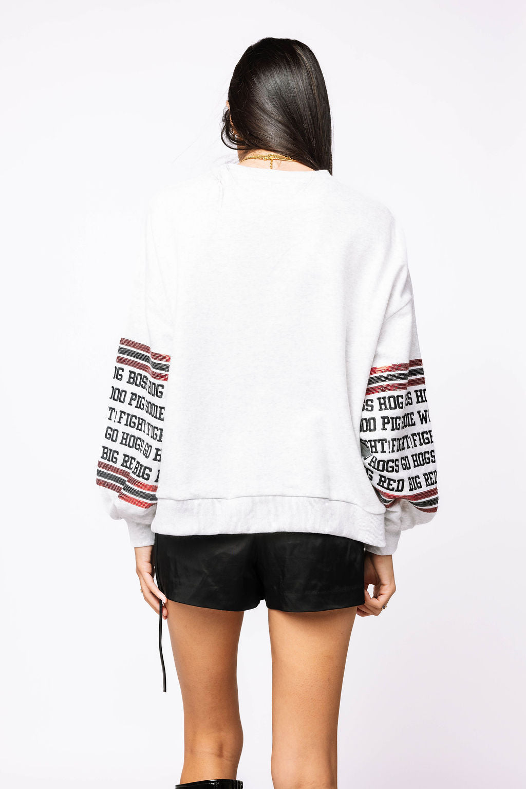 Licensed Arkansas Flower Mascot Sweatshirt