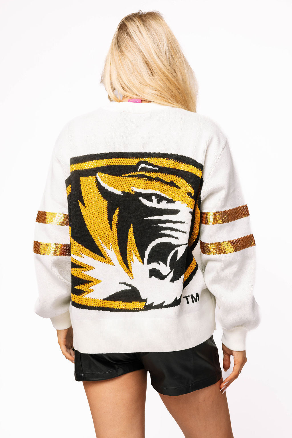 Licensed Mizzou Oversized Mascot Sweater