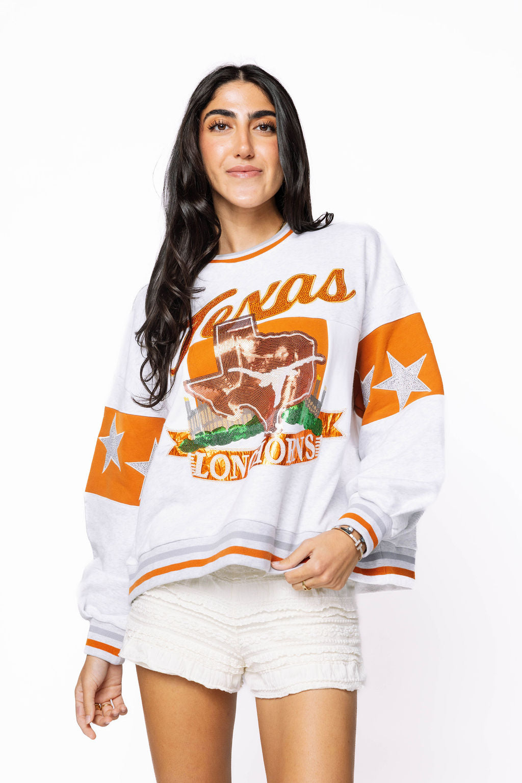 Licensed Texas Vintage Stadium Star Sweatshirt