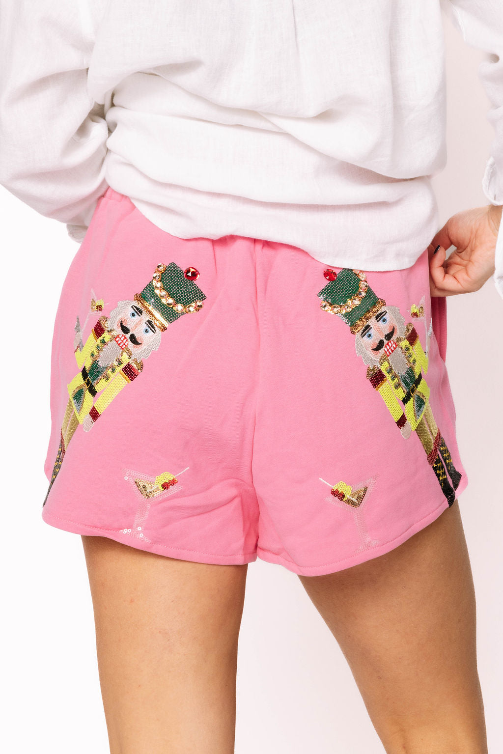 Pink Martini Nutcrackers Shorts
