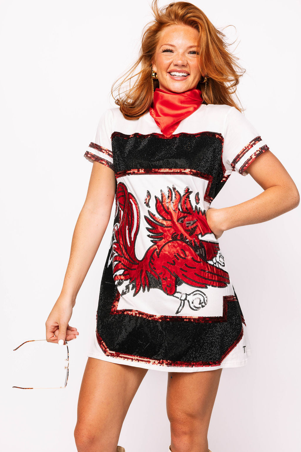 Licensed South Carolina Oversized Mascot Tee Dress