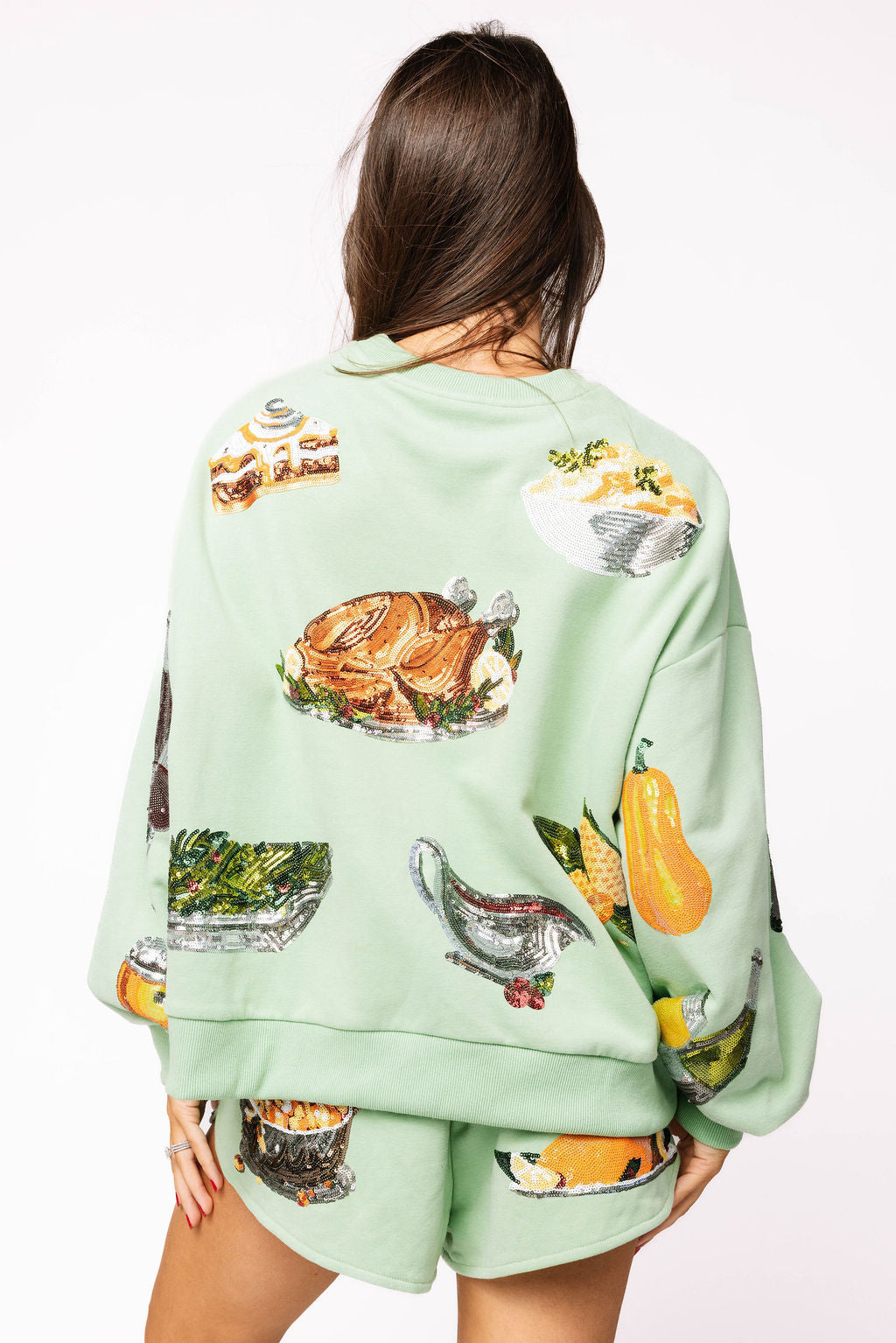 Mint Queen of Turkey Sweatshirt