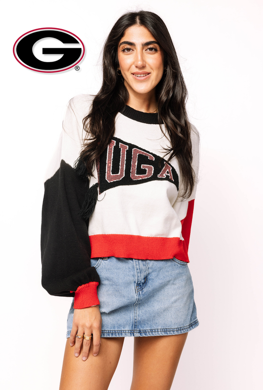 Licensed UGA Pennant Sweater
