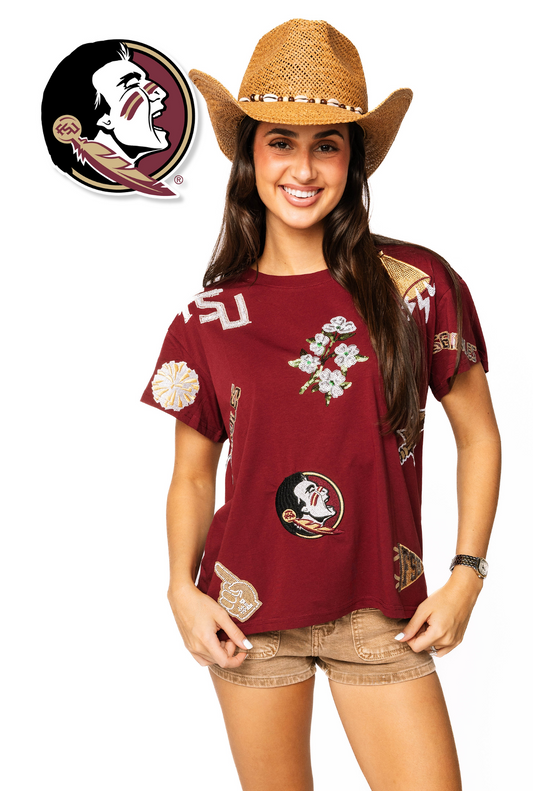Licensed FSU Mini Icon Tee