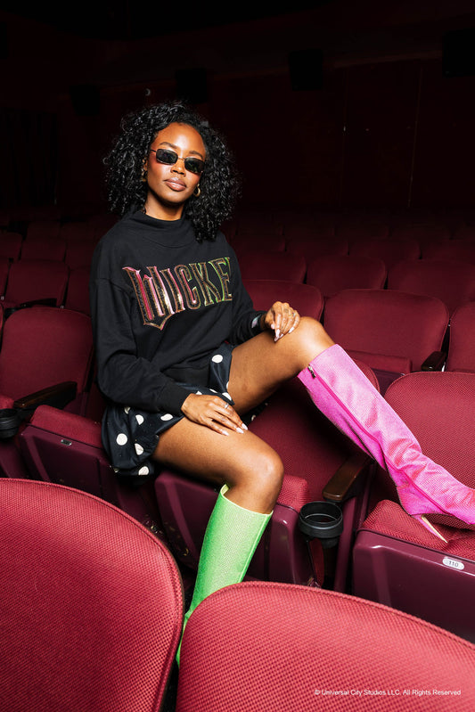 Licensed Black 'Wicked' Logo Sweatshirt