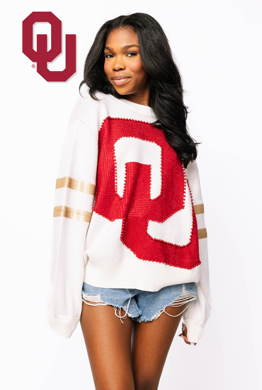 Licensed Oklahoma Oversized Mascot Sweater