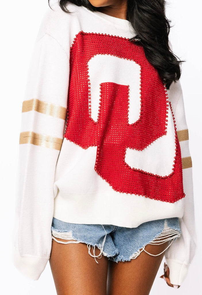 Licensed Oklahoma Oversized Mascot Sweater