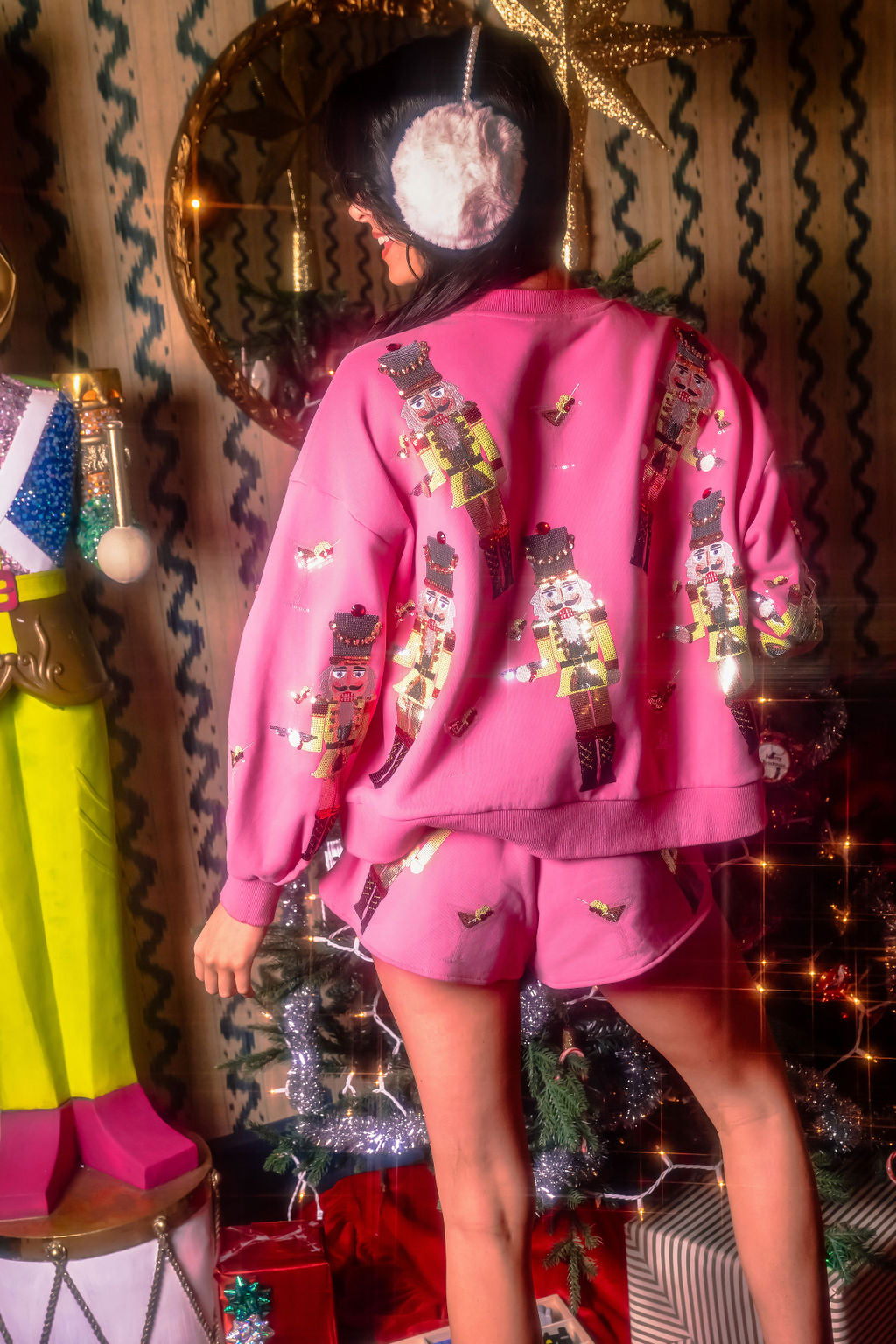 Pink Martini Nutcrackers Shorts