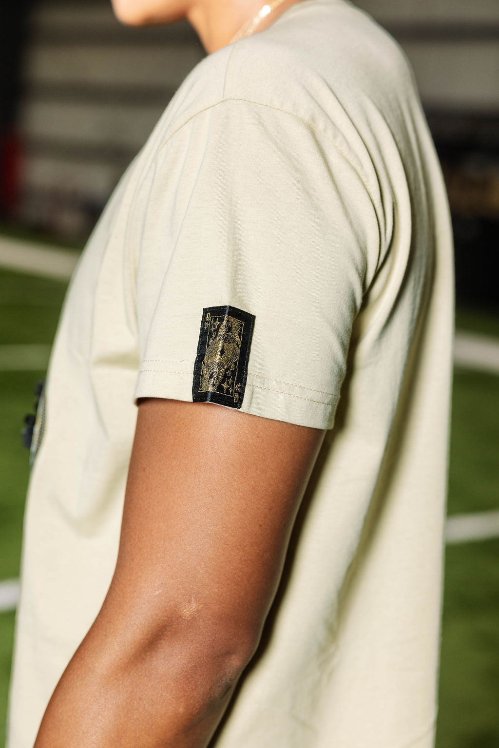 Licened Saints Flower Fleur De Lis Tee