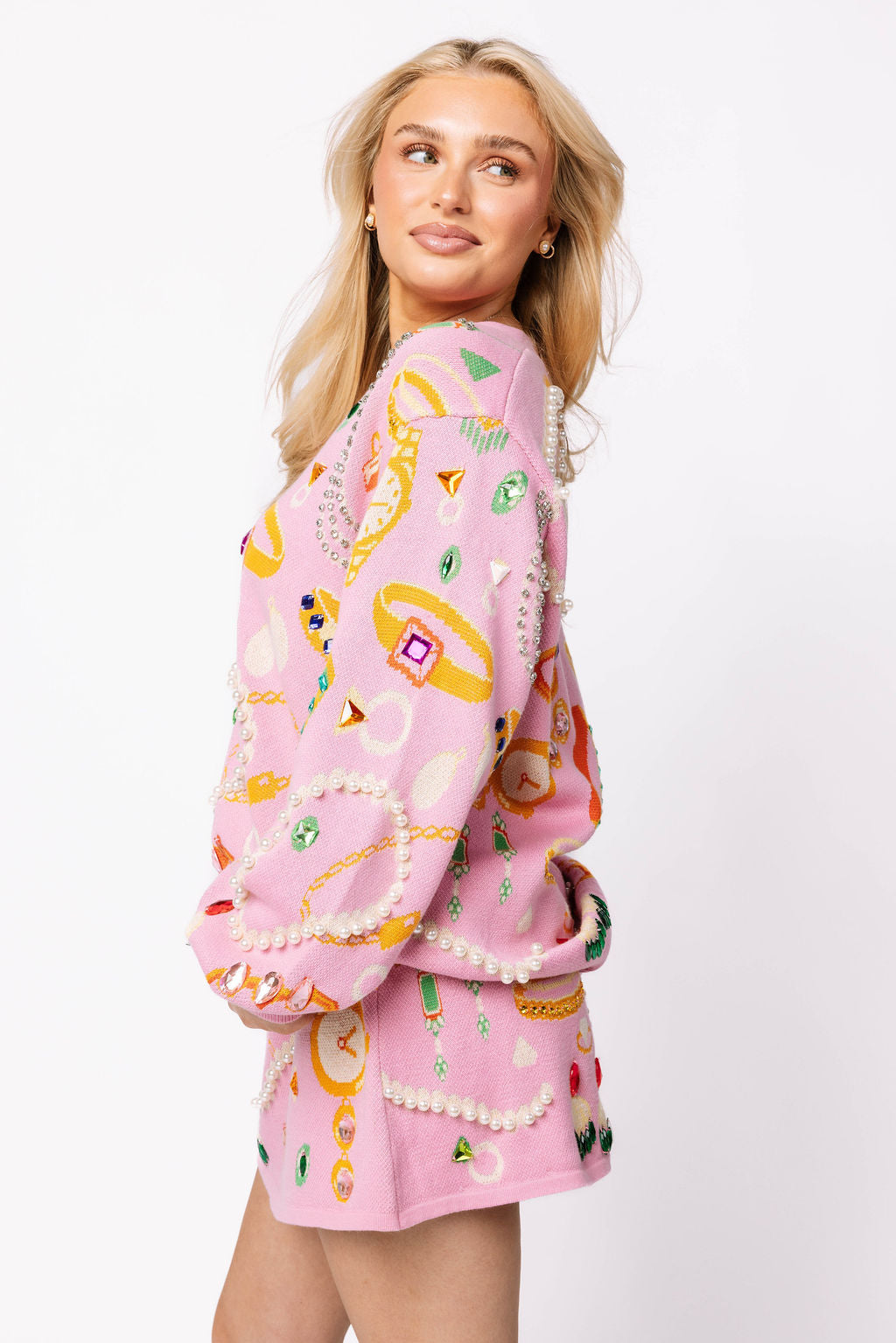 Pink Jewelry Queen Skirt