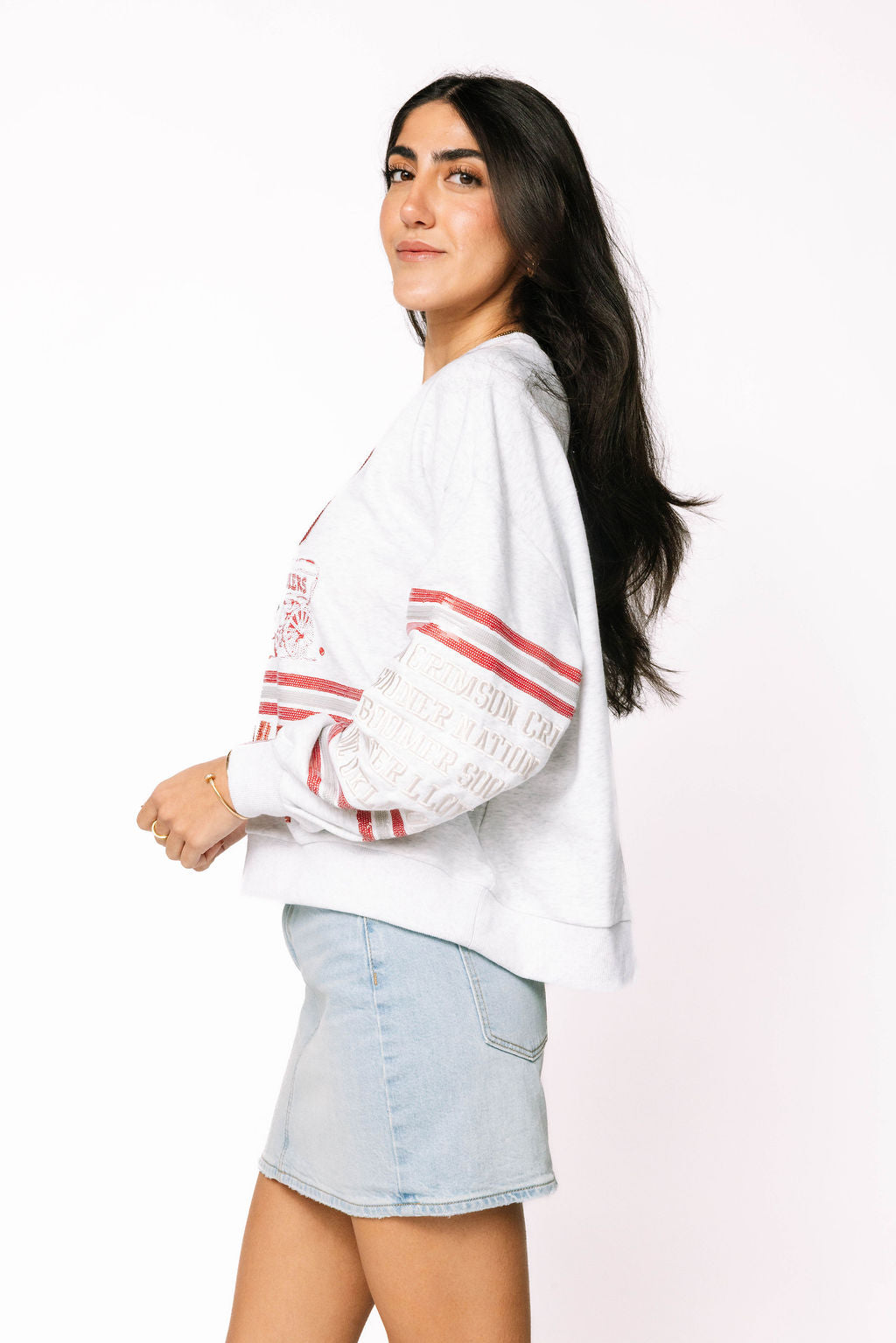 Licensed Oklahoma Flower Mascot Sweatshirt