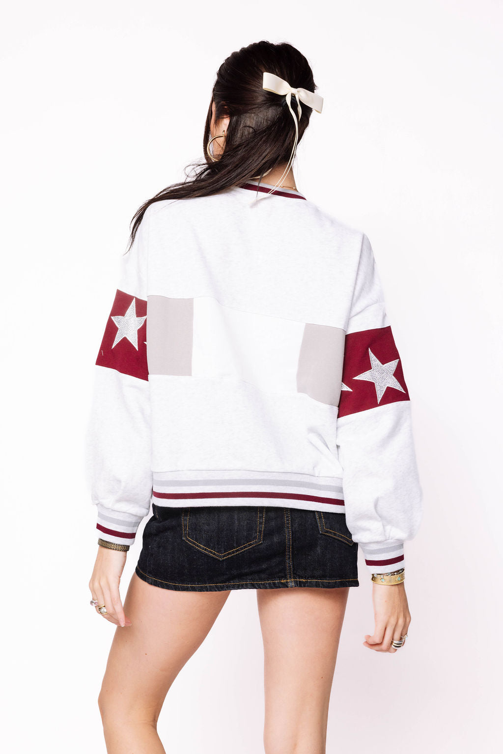 Licensed Mississippi State Vintage Stadium Star Sweatshirt