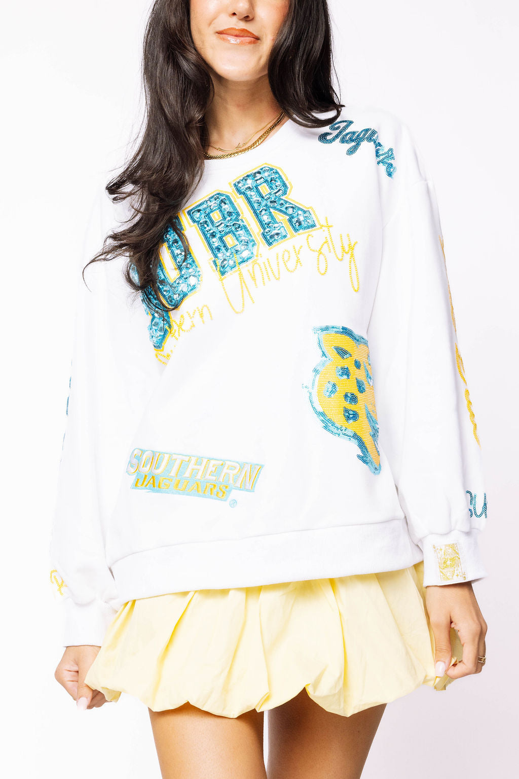 Licensed Southern Big Icons Scattered All Over Sweatshirt