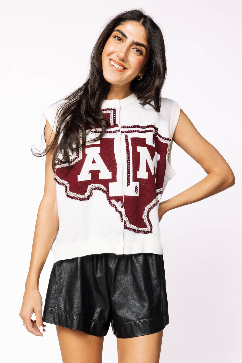 Licensed Texas A&M Oversized Mascot Vest