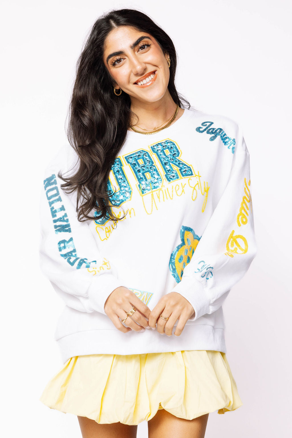 Licensed Southern Big Icons Scattered All Over Sweatshirt