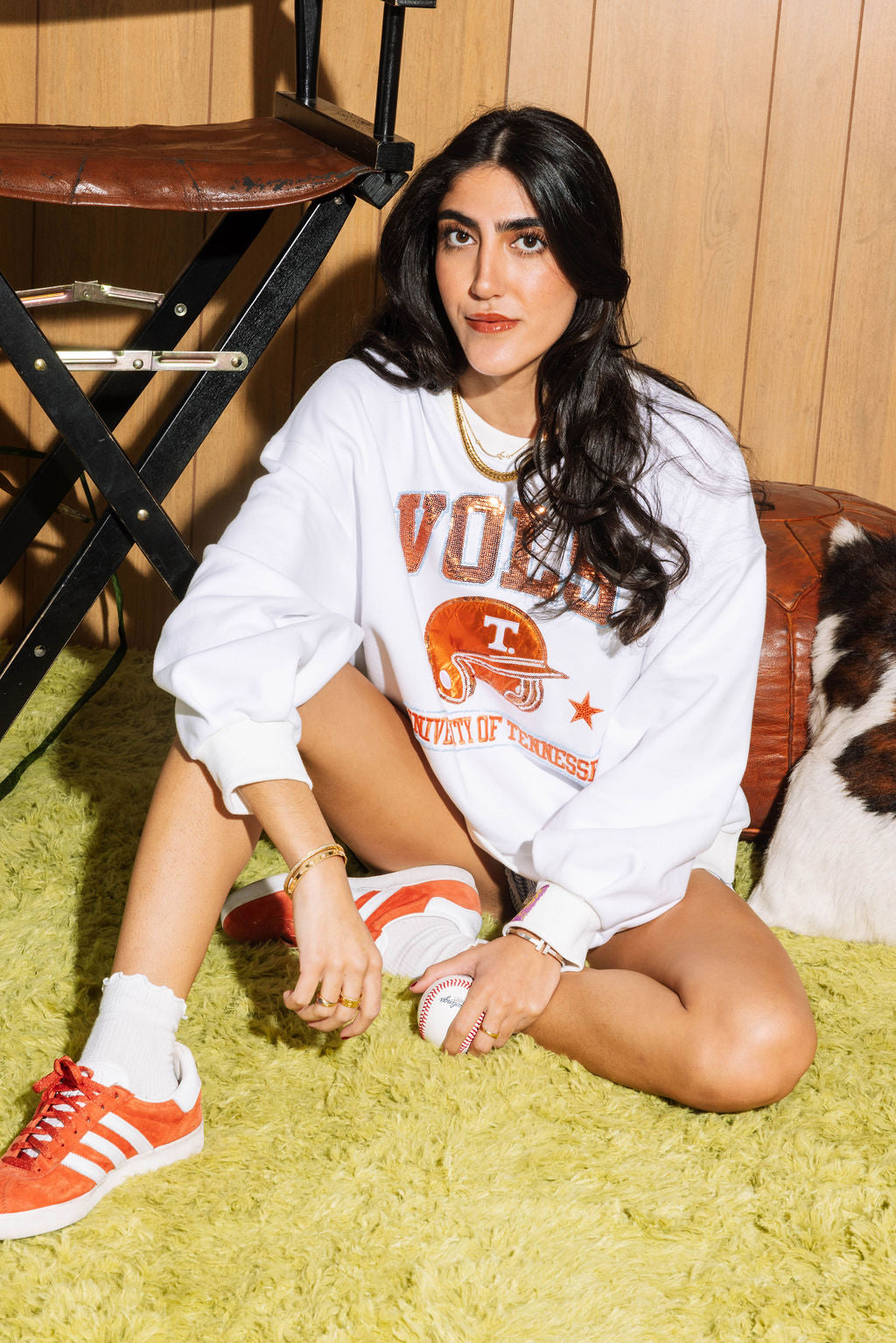 Licensed- UT Vols Baseball Helmet Sweatshirt