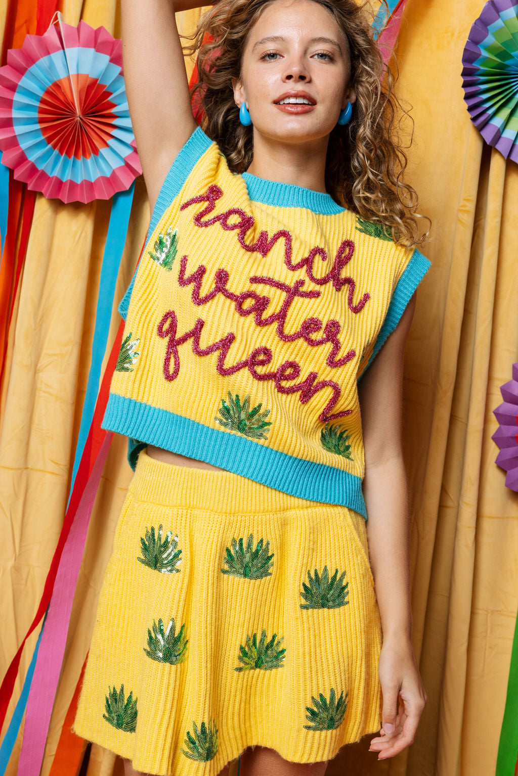 Ranch Water Queen Sweater Vest