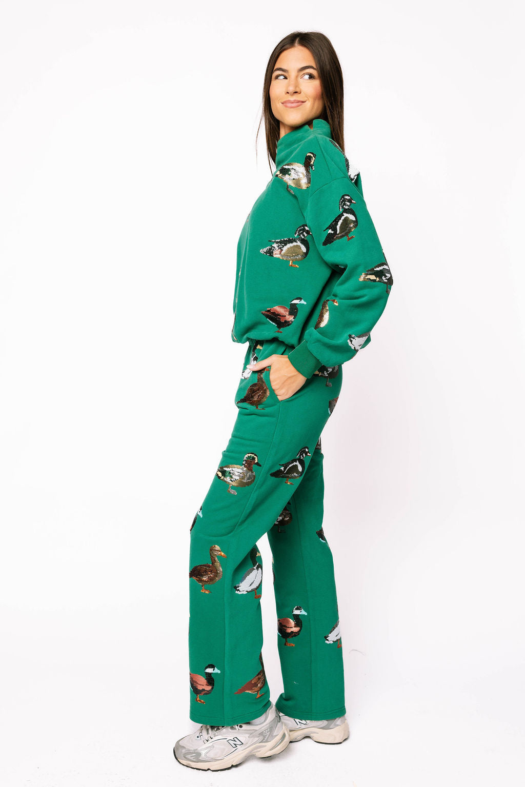 Dark Green Duck Pant