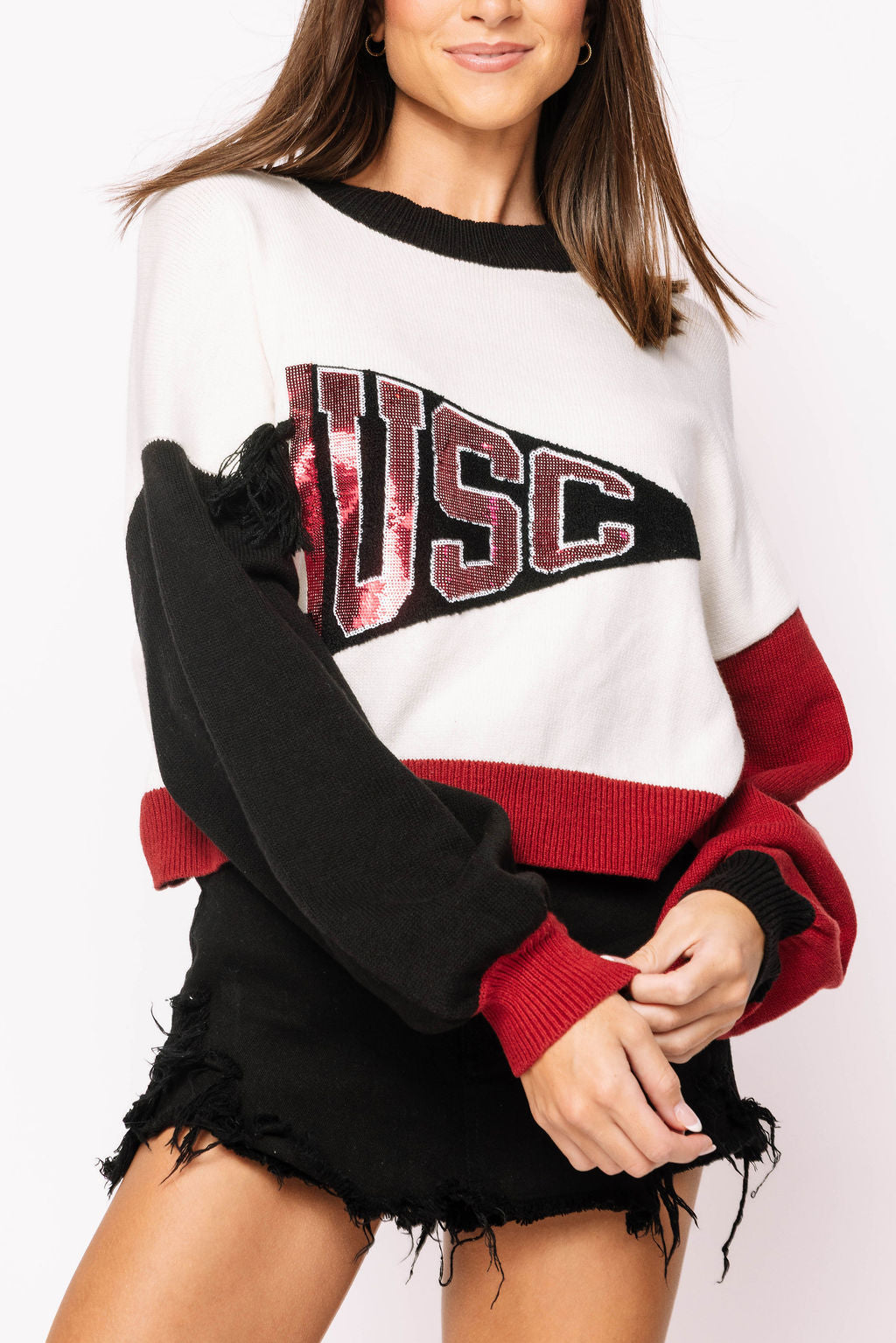 Licensed South Carolina Pennant Sweater