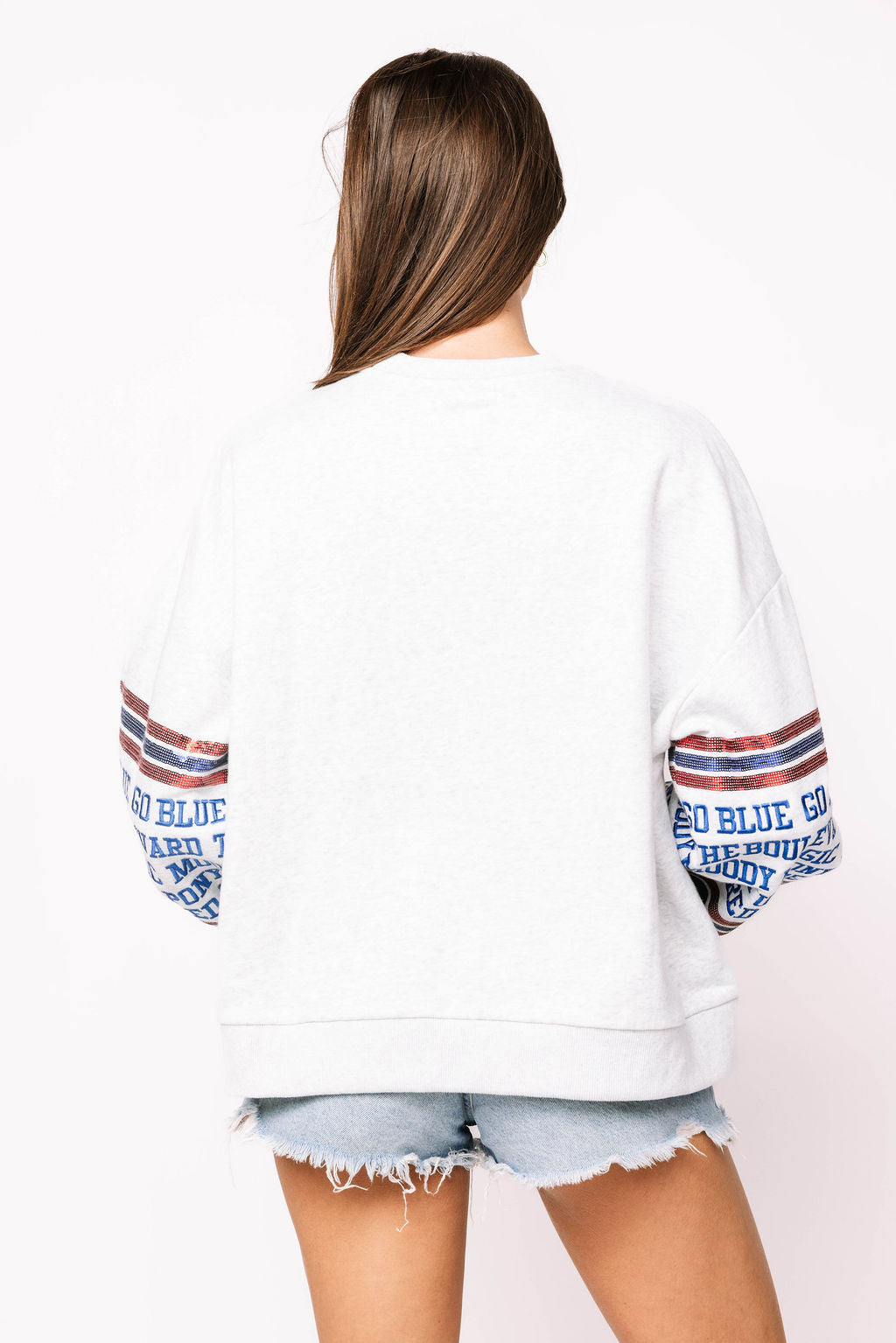 Licensed SMU Flower Mascot Sweatshirt