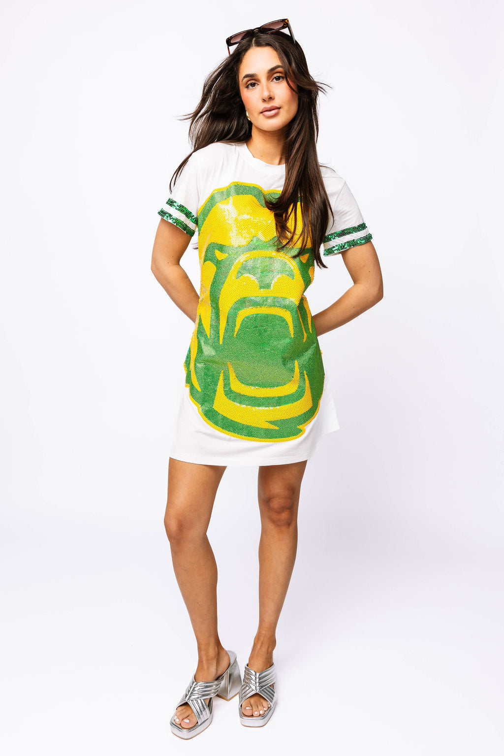 Licensed Baylor Oversized Mascot Tee Dress