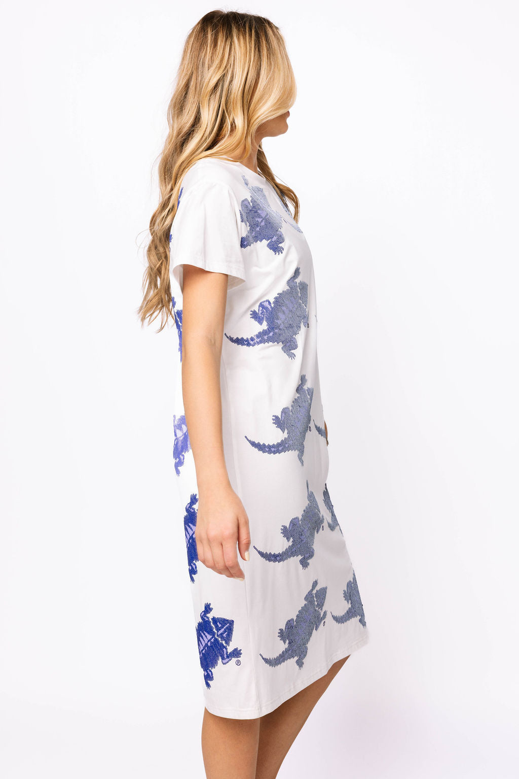 Licensed TCU Mascot Midi Tee Dress