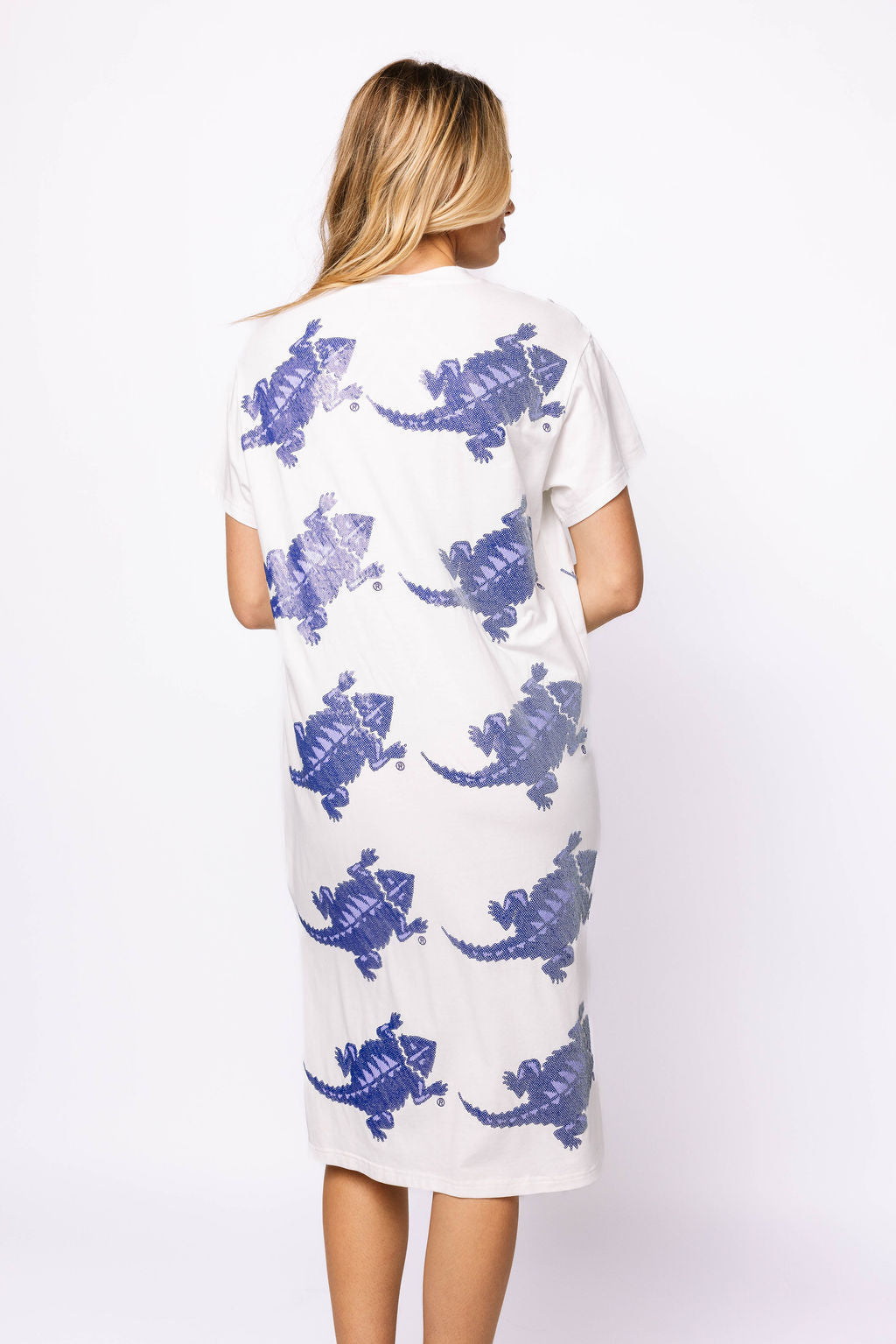 Licensed TCU Mascot Midi Tee Dress