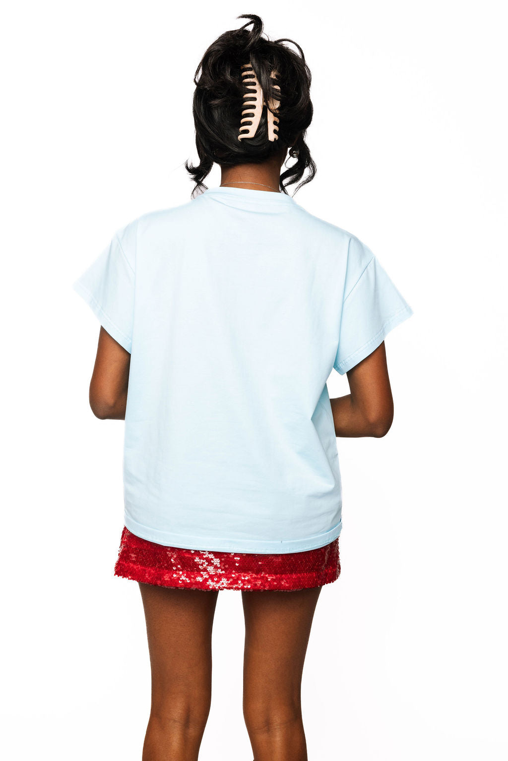 Light Blue Crayon Tee