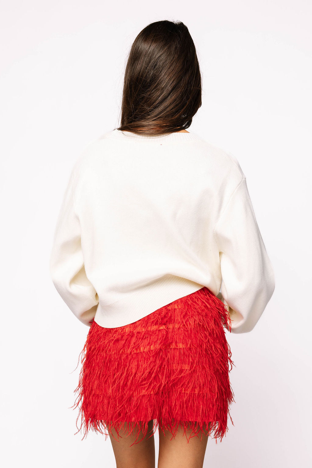 White Rainbow Skeleton Button Up Cardigan