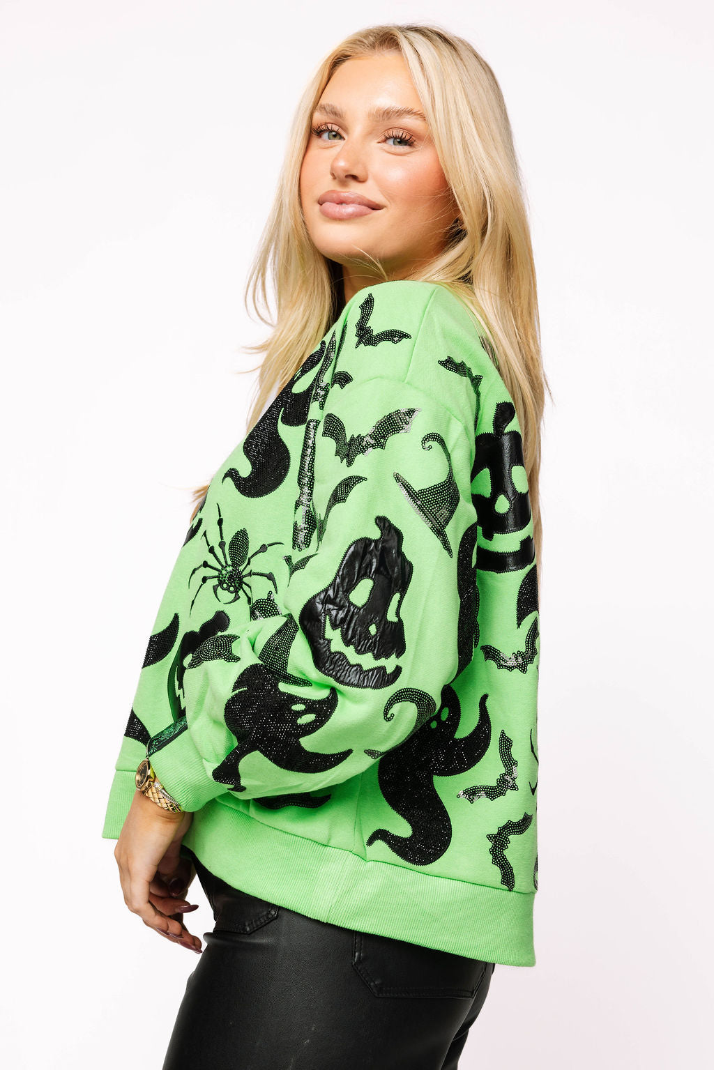 Green & Black Halloween Icon Sweatshirt