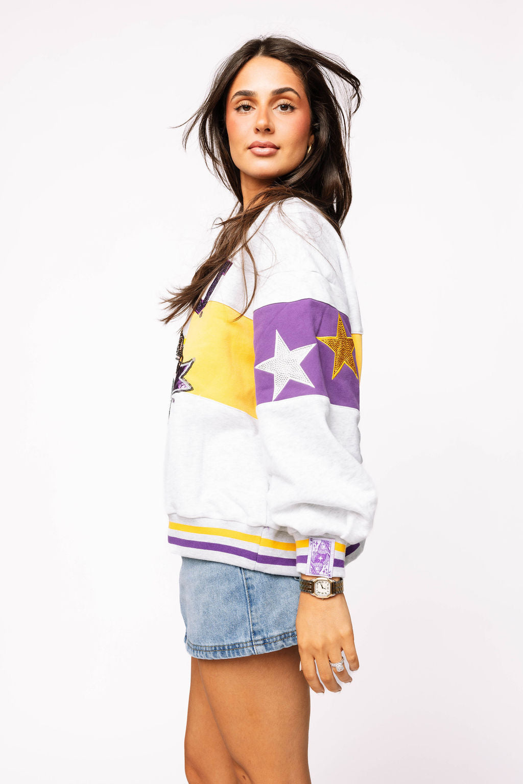 Licensed LSU Vintage Stadium Star Sweatshirt