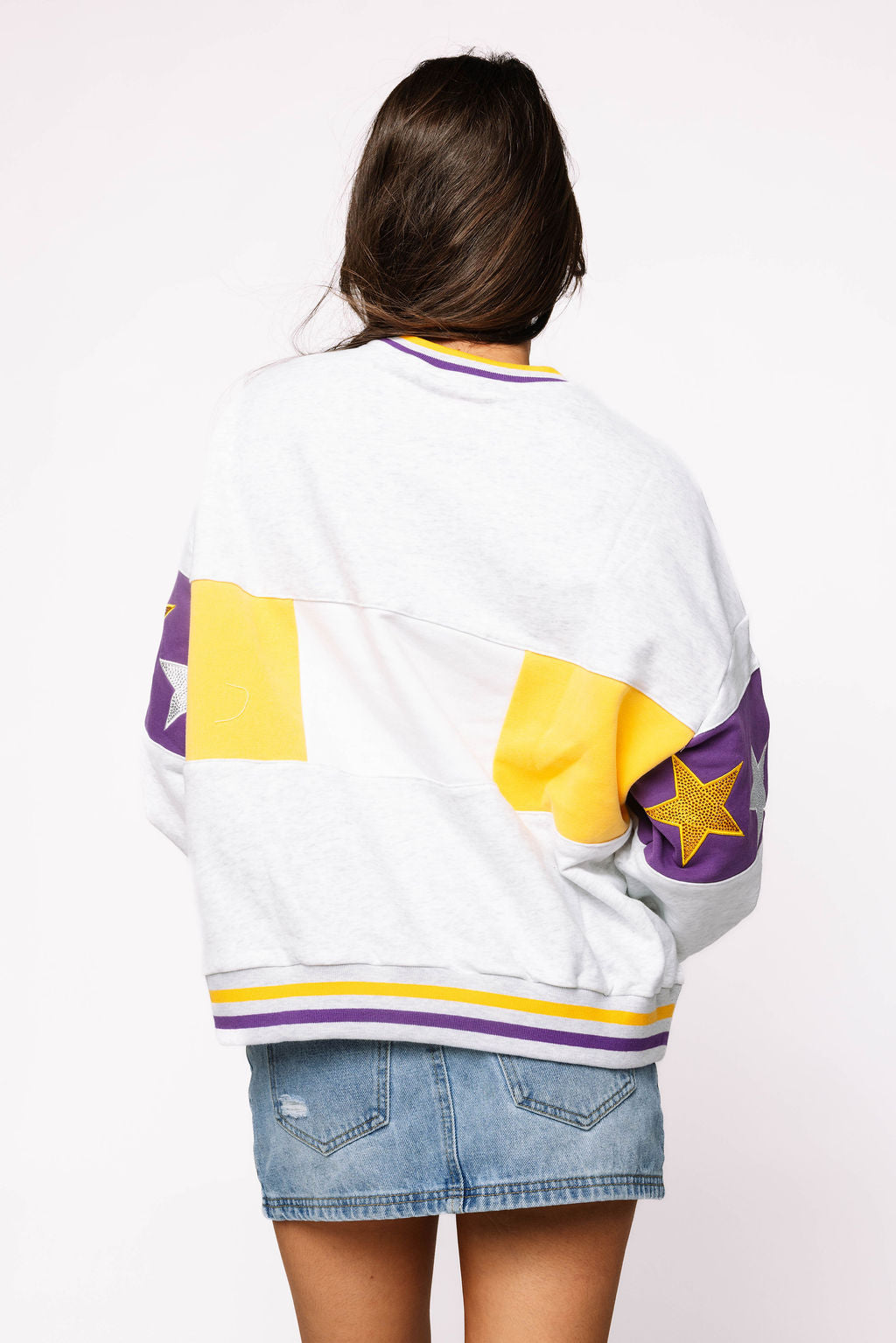 Licensed LSU Vintage Stadium Star Sweatshirt