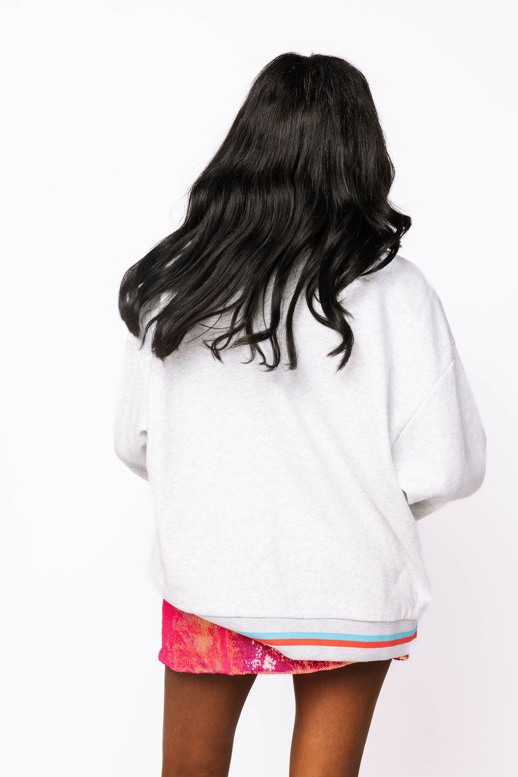 Grey 'Math' Icon Sweatshirt