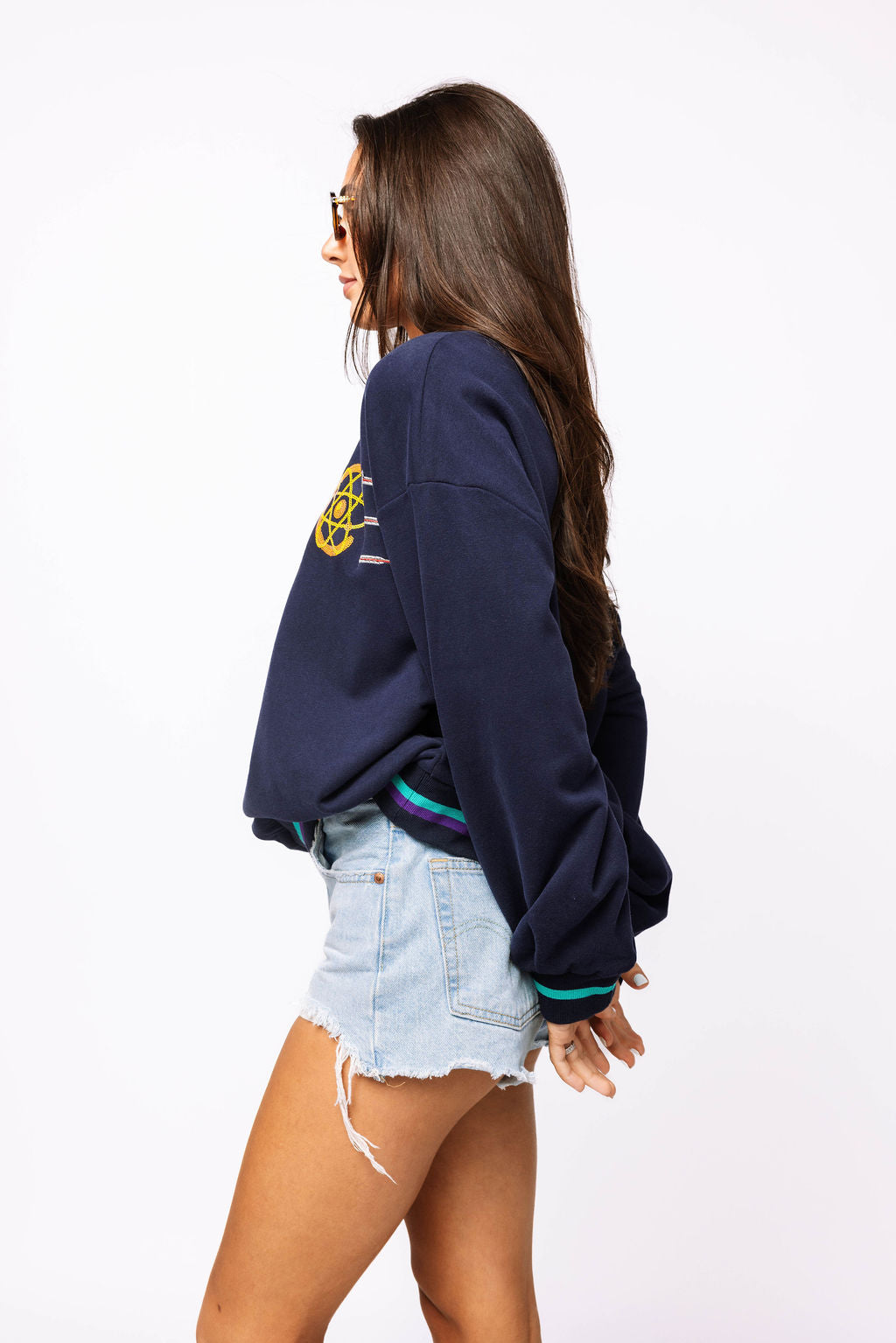 Navy 'Science' Icon Sweatshirt