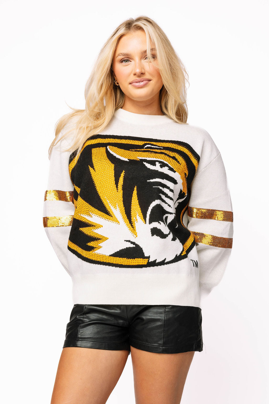 Licensed Mizzou Oversized Mascot Sweater