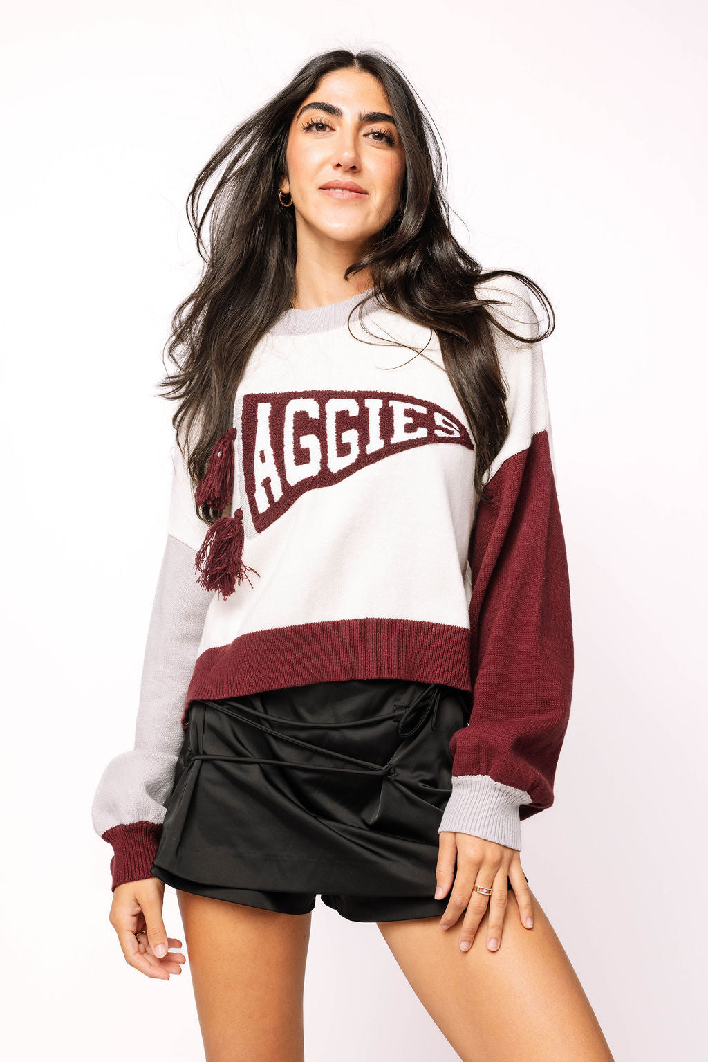 Licensed Texas A&M Pennant Sweater