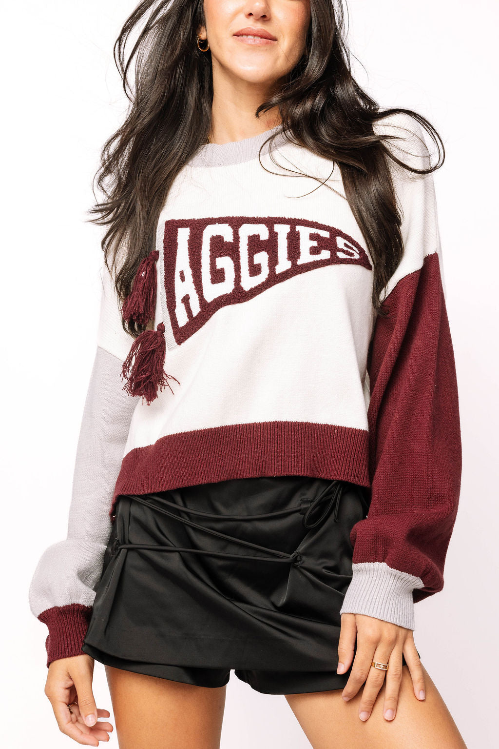 Licensed Texas A&M Pennant Sweater