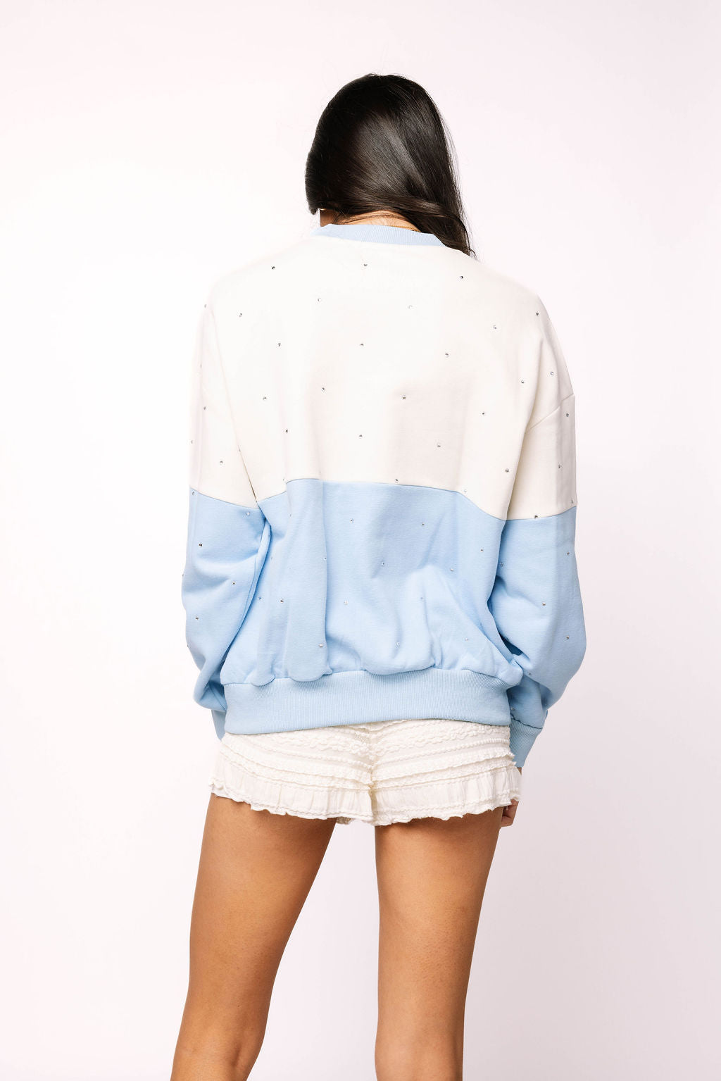 Licensed Ole Miss Pastel Two Tone Sweatshirt