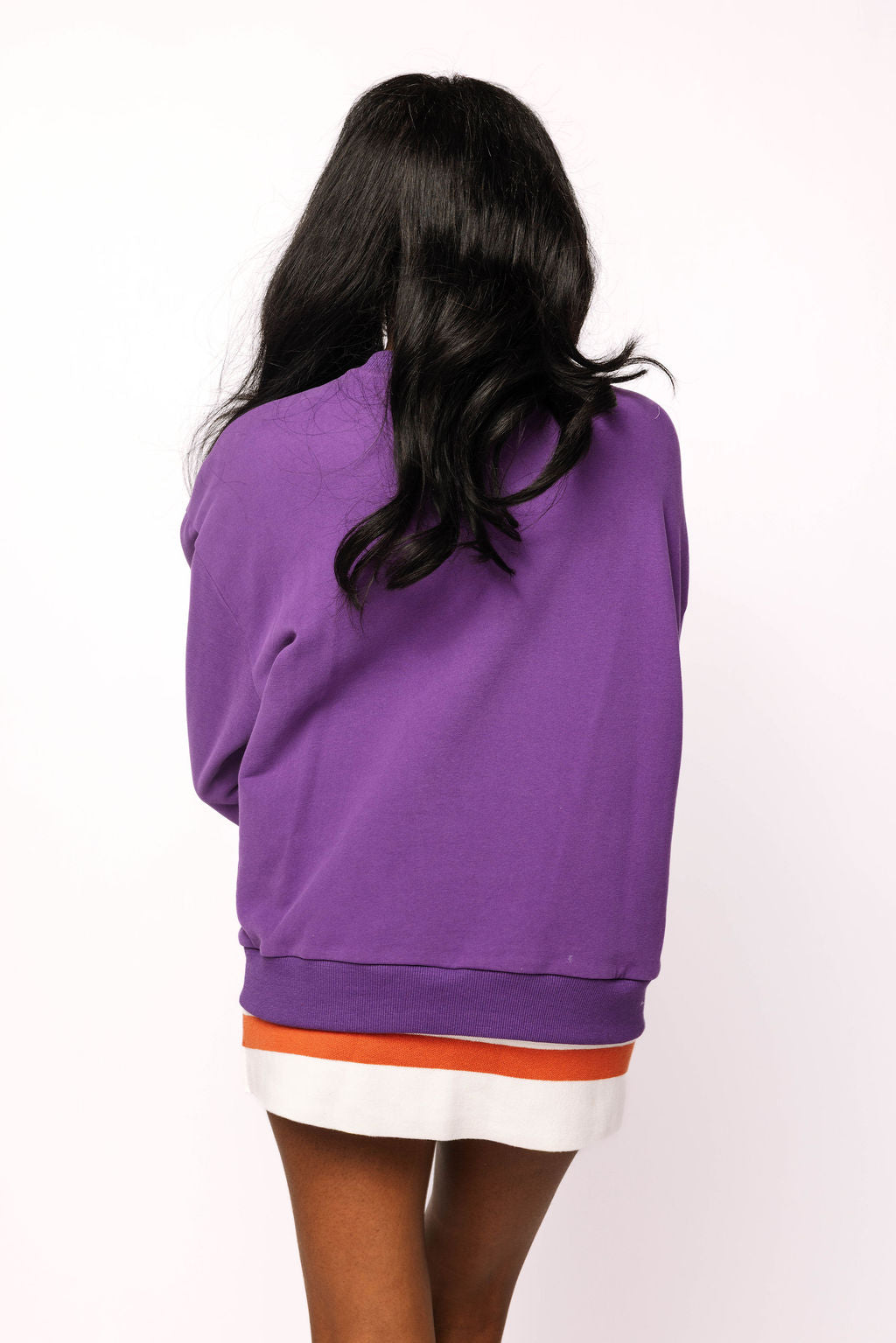 Licensed Clemson Metallic Word With Icons Sweatshirt