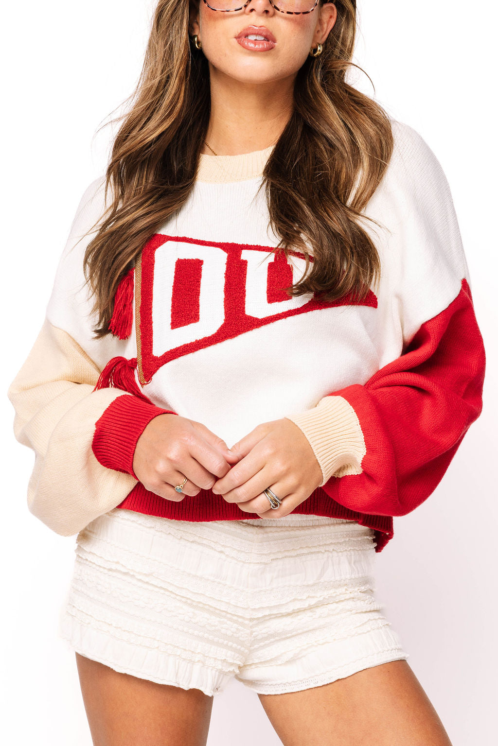 Licensed Oklahoma Pennant Sweater