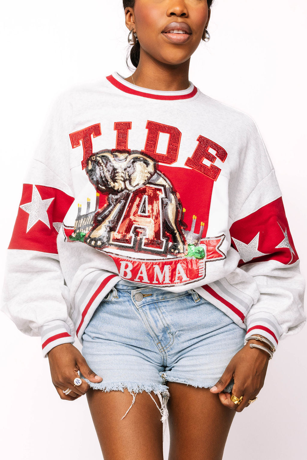 Licensed Alabama Vintage Stadium Star Sweatshirt