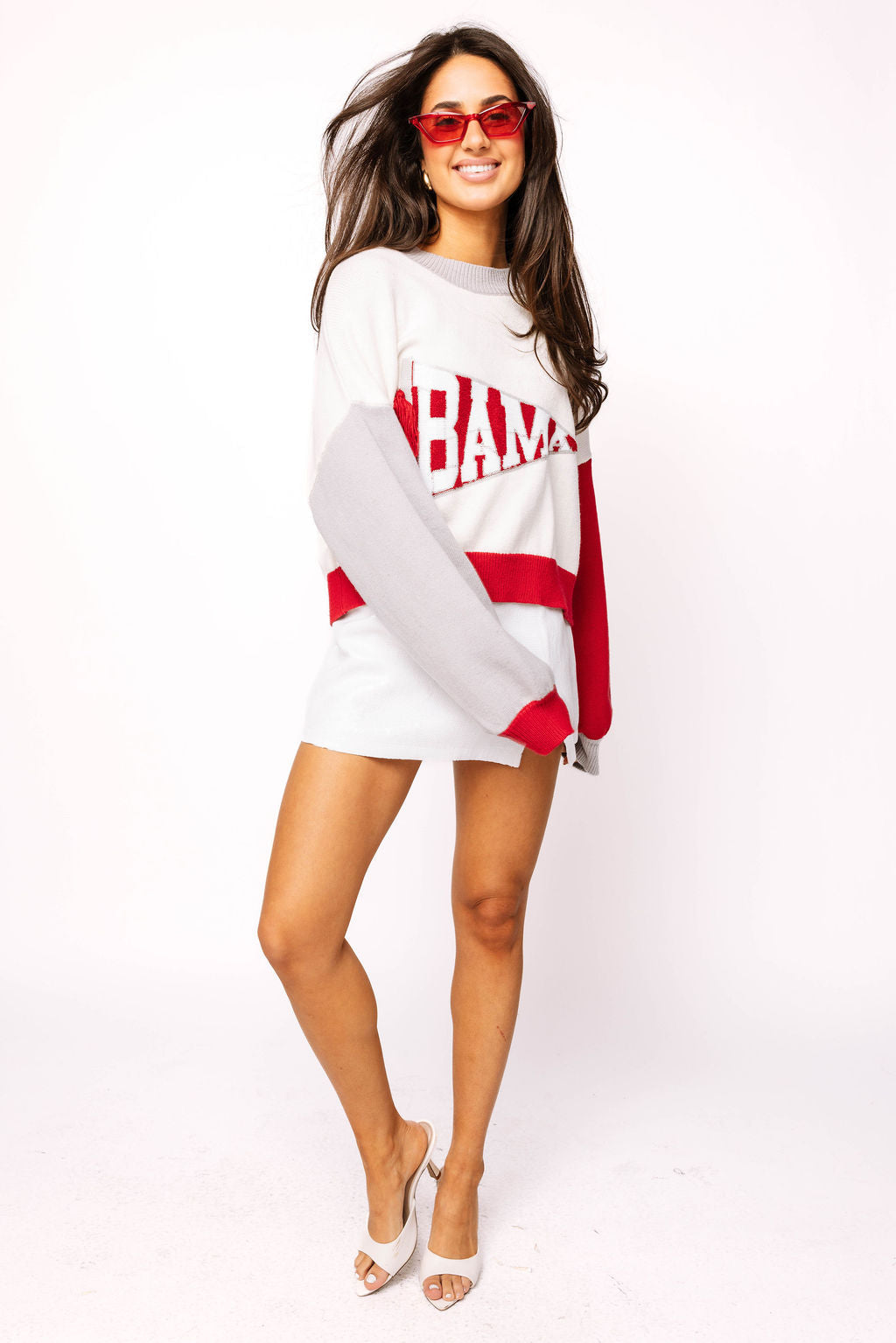 Licensed Alabama Pennant Sweater