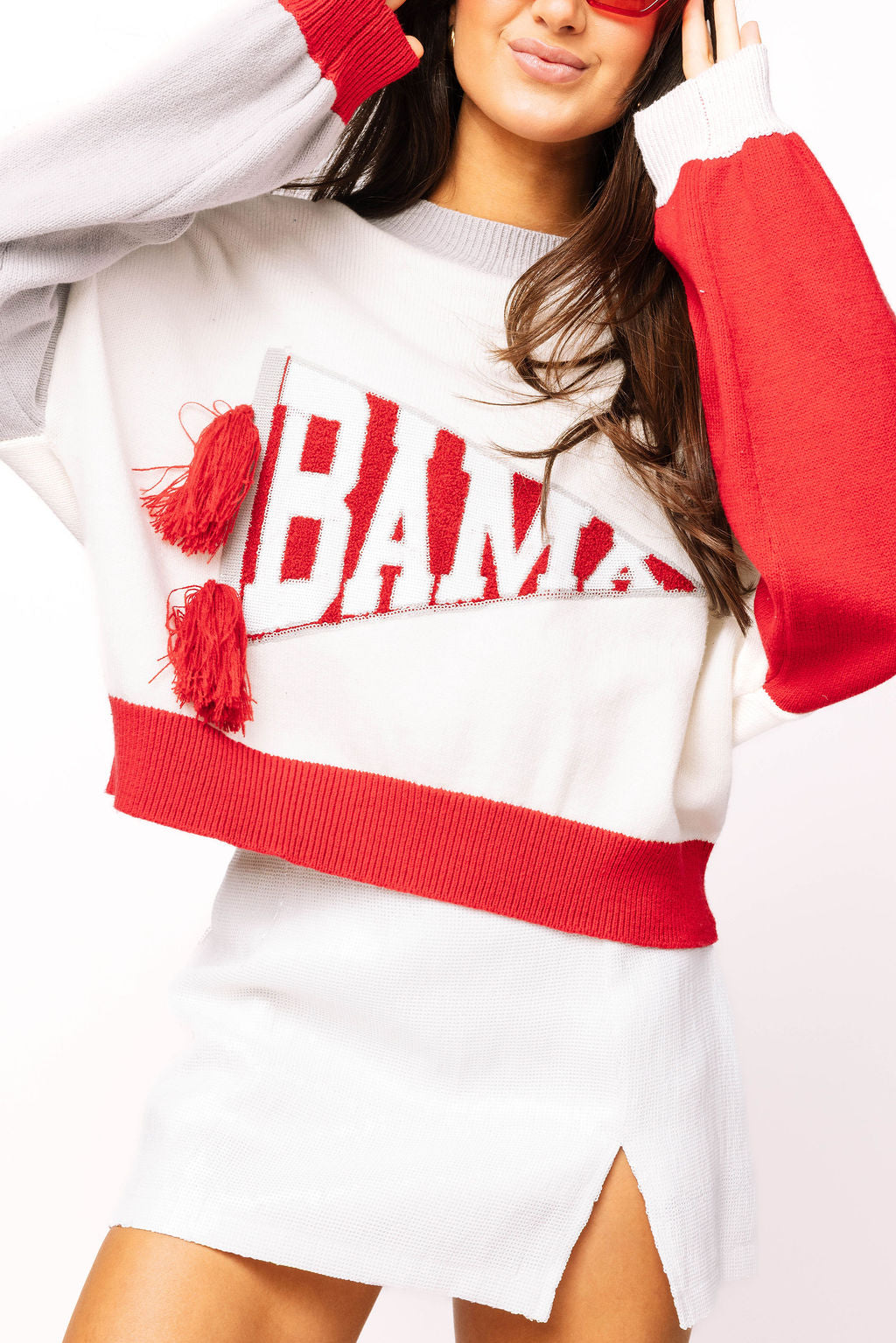 Licensed Alabama Pennant Sweater