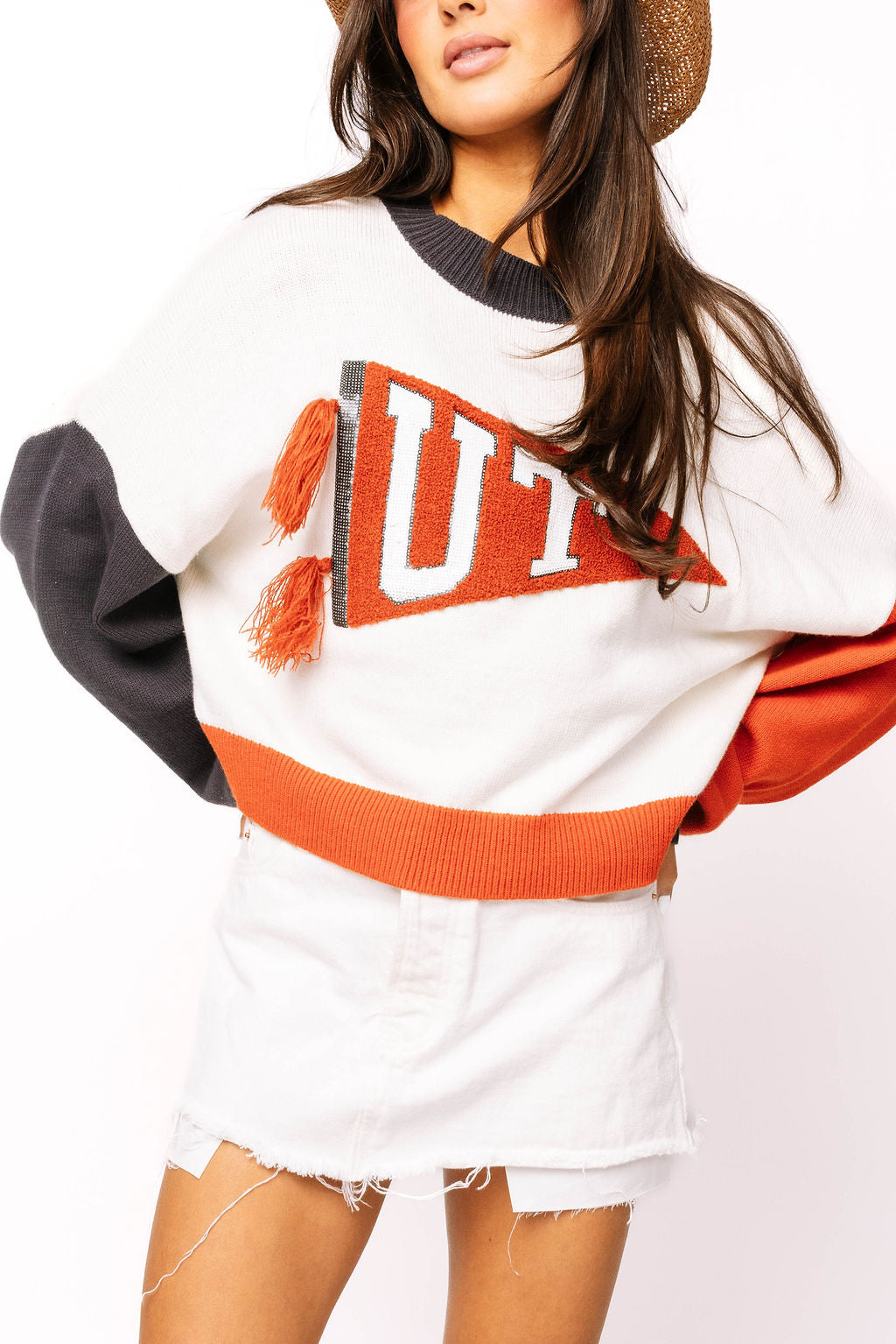 Licensed Texas Pennant Sweater