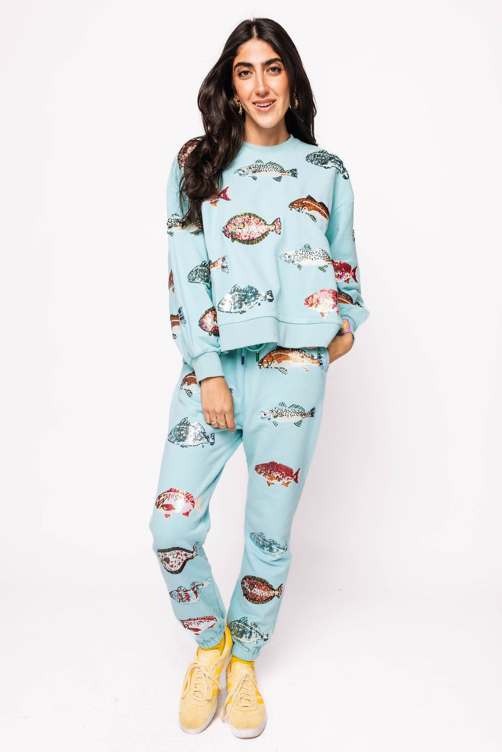 Light Blue Fish Jogger